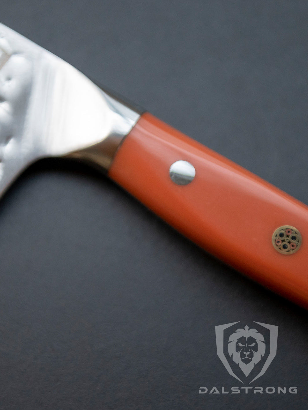 Chef Knife 8" | Flame Orange ABS Handle | Shogun Series | X | Dalstrong ©