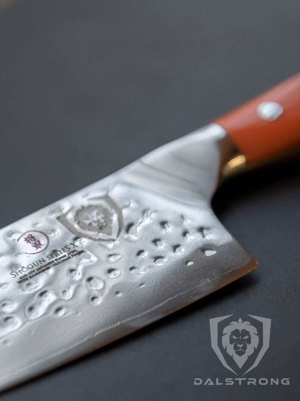 Chef Knife 8" | Flame Orange ABS Handle | Shogun Series | X | Dalstrong ©
