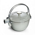 Staub Cast Iron 1.1L Teapot - Graphite Grey