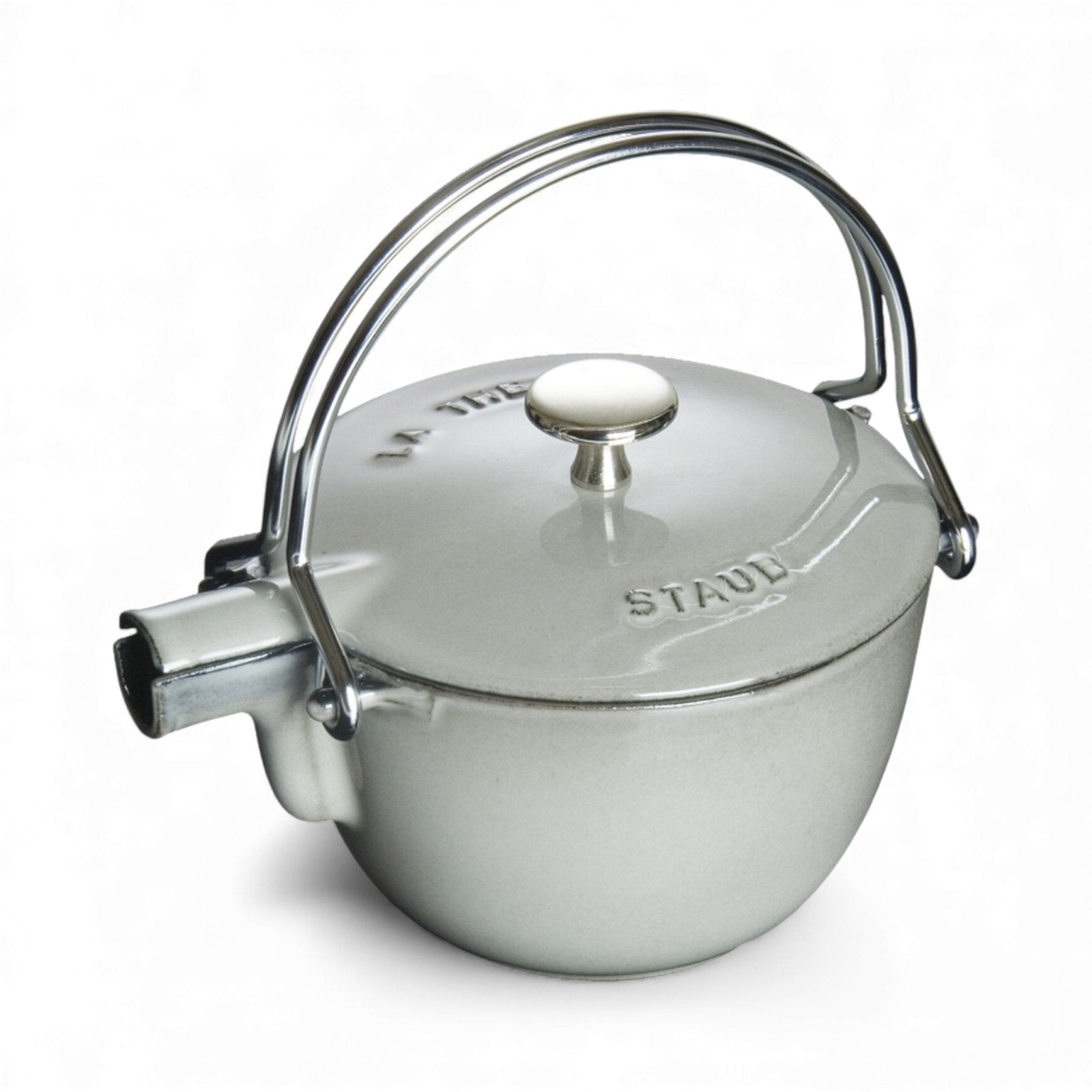 Staub Cast Iron 1.1L Teapot - Graphite Grey