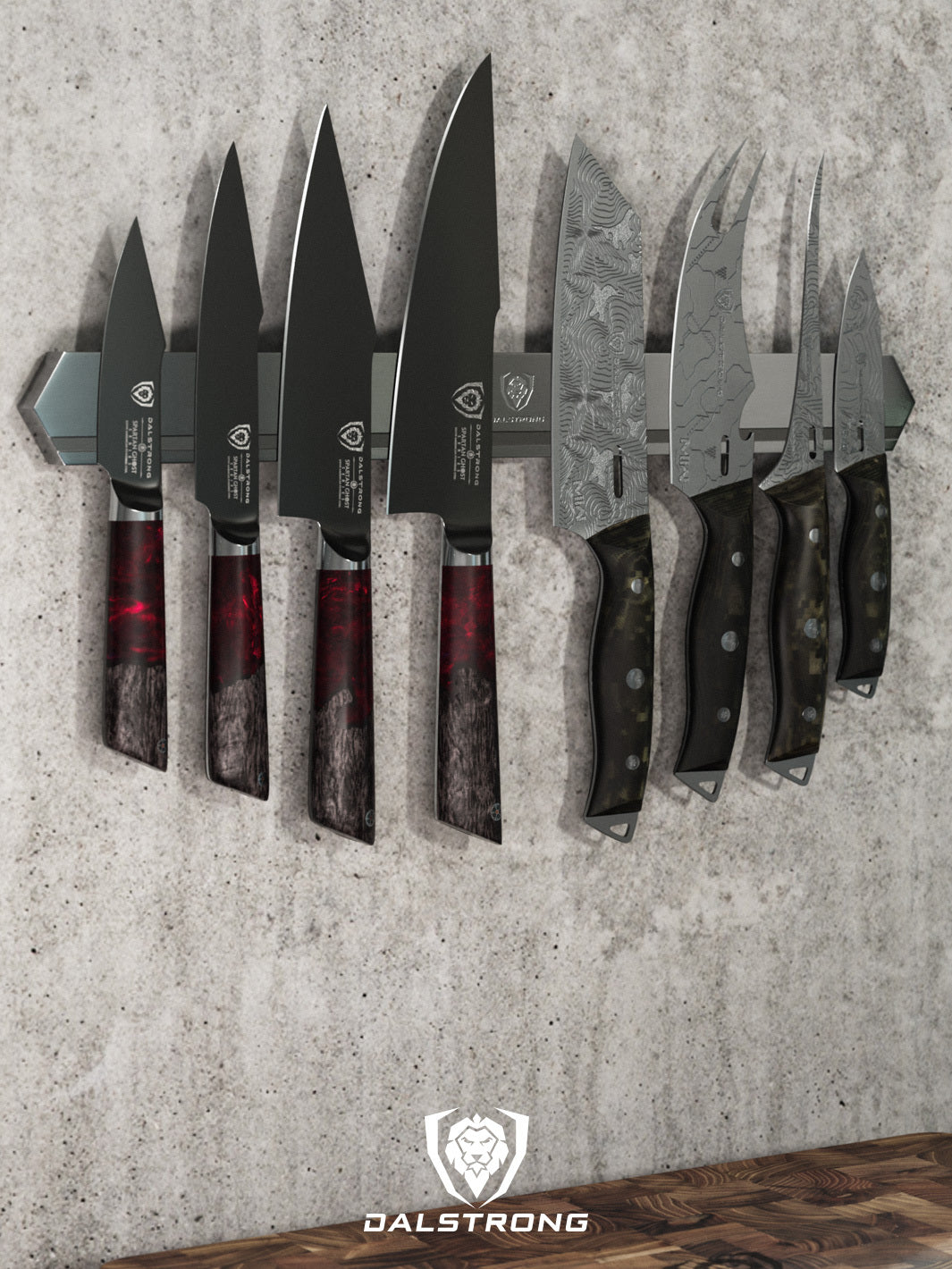 Magnetic Bar Stainless | Wall Knife Holder | Dalstrong ©