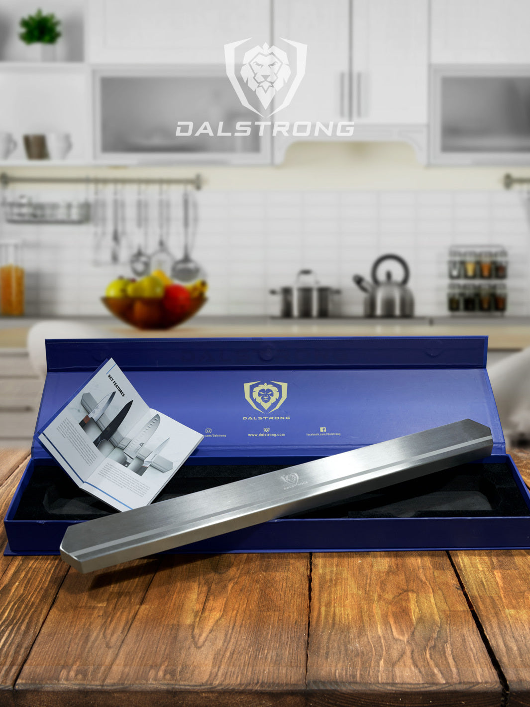 Magnetic Bar Stainless | Wall Knife Holder | Dalstrong ©