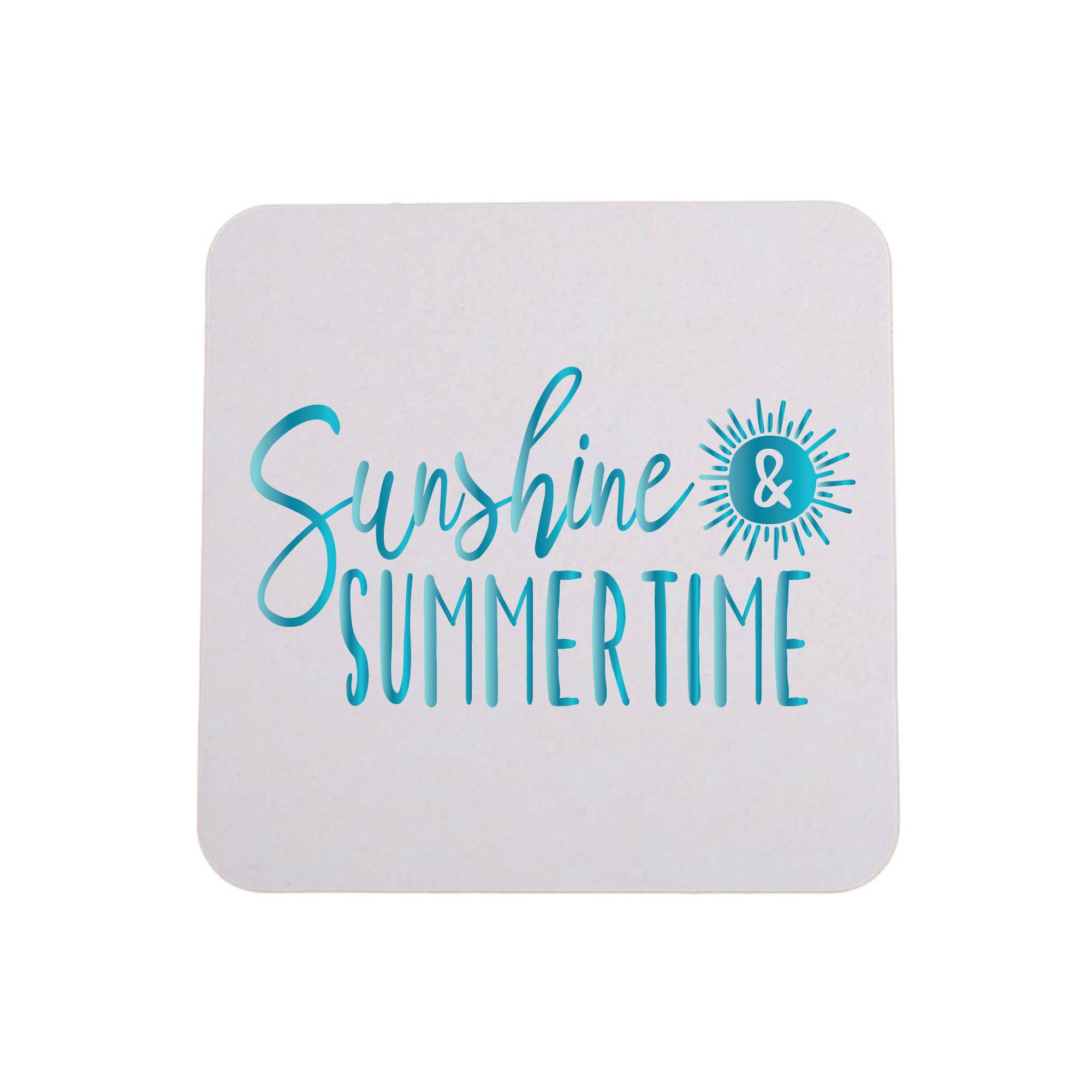 Sunshine & Summertime - 4 Pack Coasters- Summer