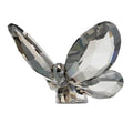 Swarovski Crystal Large Brilliant Butterfly Smoky Satin Black