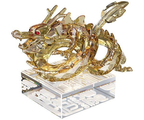 SWAROVSKI Crystal CHINESE ZODIAC - Large DRAGON
