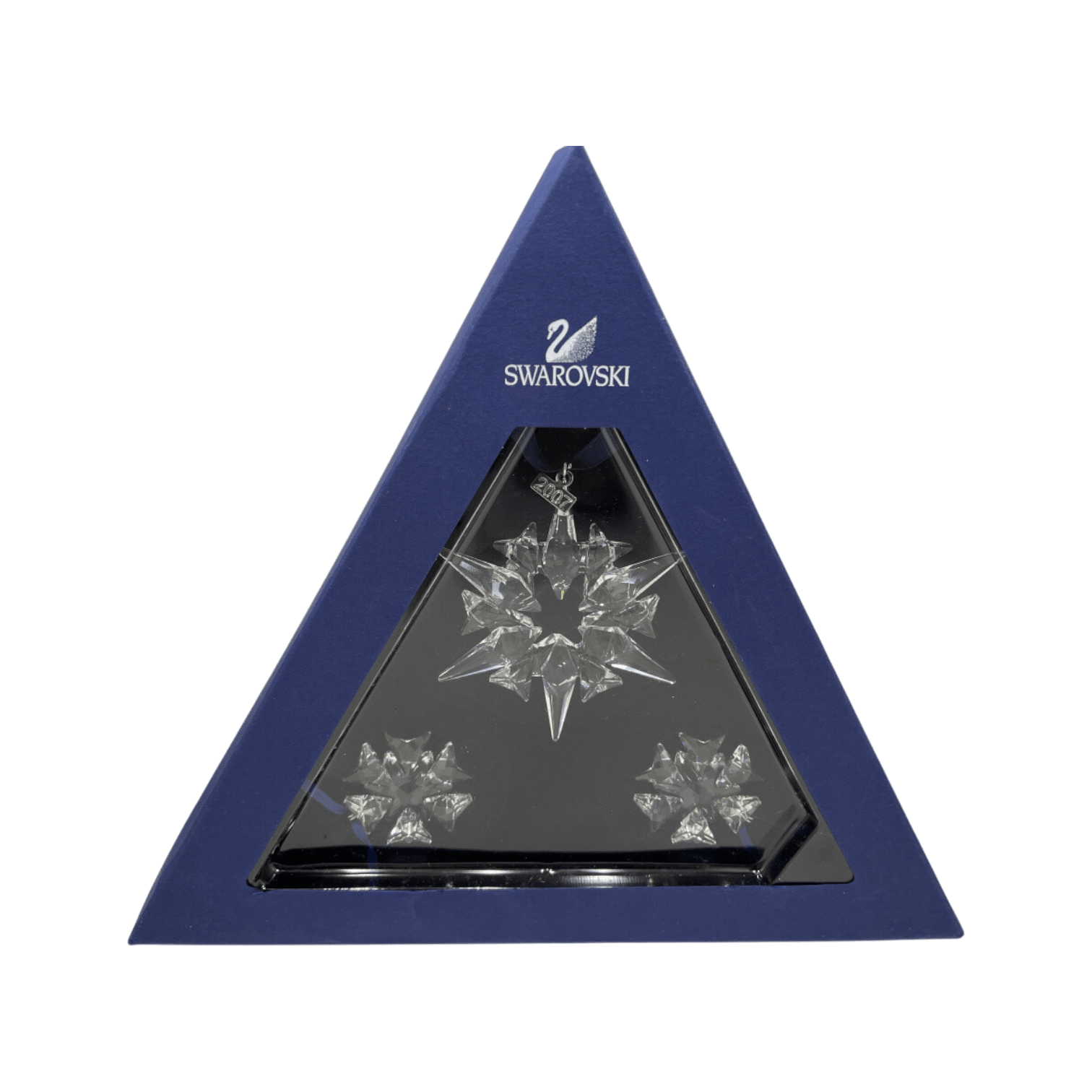 SWAROVSKI Crystal 2007 CHRISTMAS ORNAMENT SET