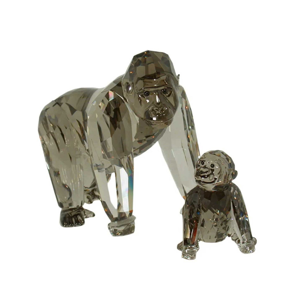 SWAROVSKI Crystal ANNUAL EDITION 2009 GORILLAS MOTHER AND CUB