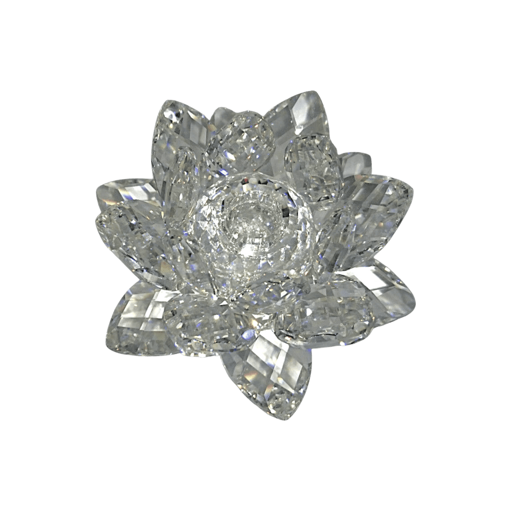 SWAROVSKI Crystal CANDLEHOLDER WATERLILY