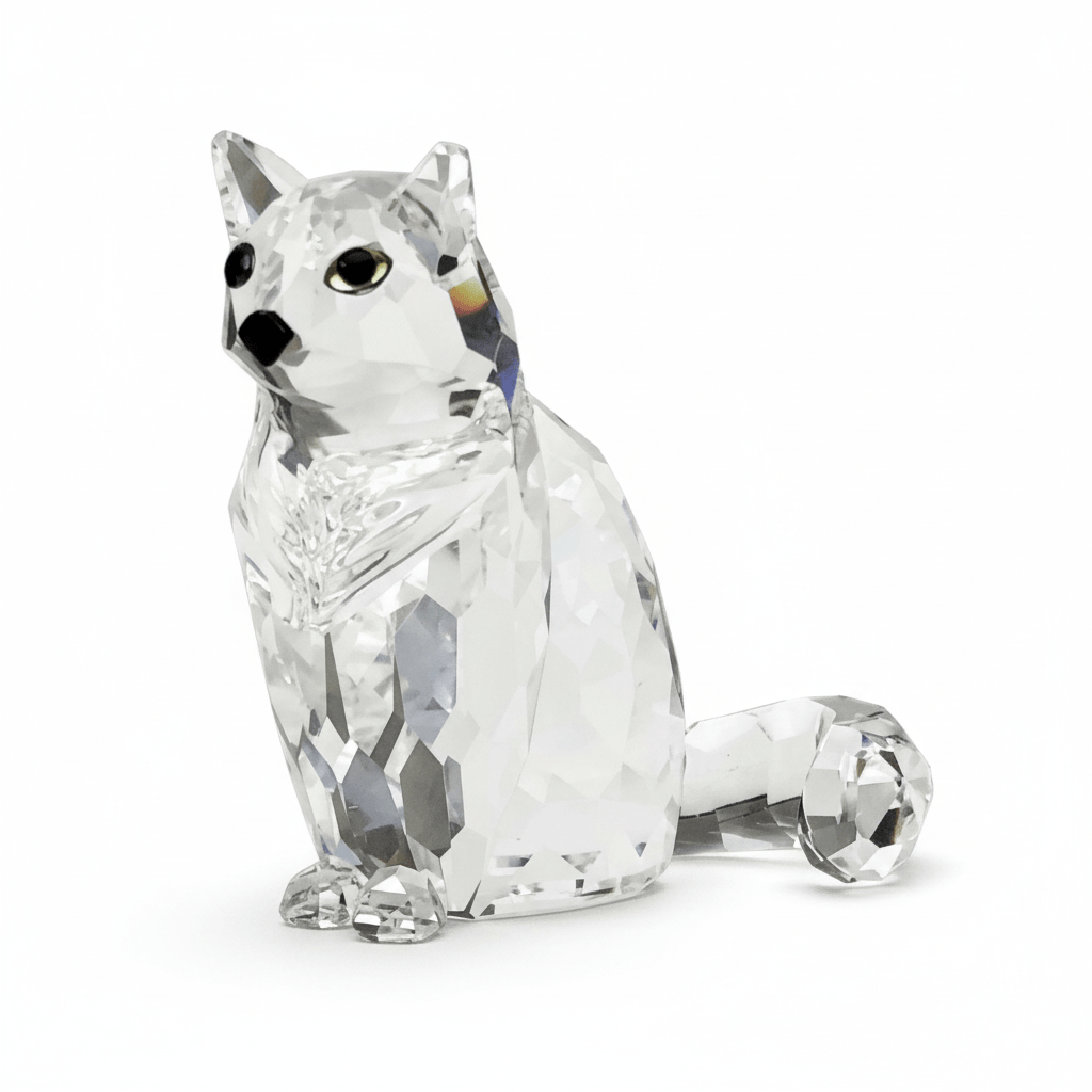 SWAROVSKI Crystal CAT SITTING