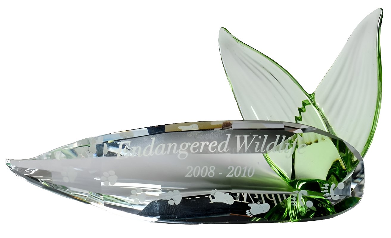 SWAROVSKI Crystal ENDANGERED WILDLIFE PLAQUE