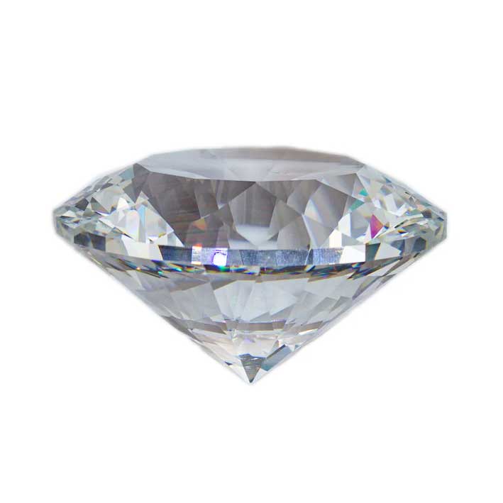 Swarovski Crystal Facet Chaton Paperweight