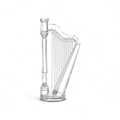 SWAROVSKI Crystal HARP