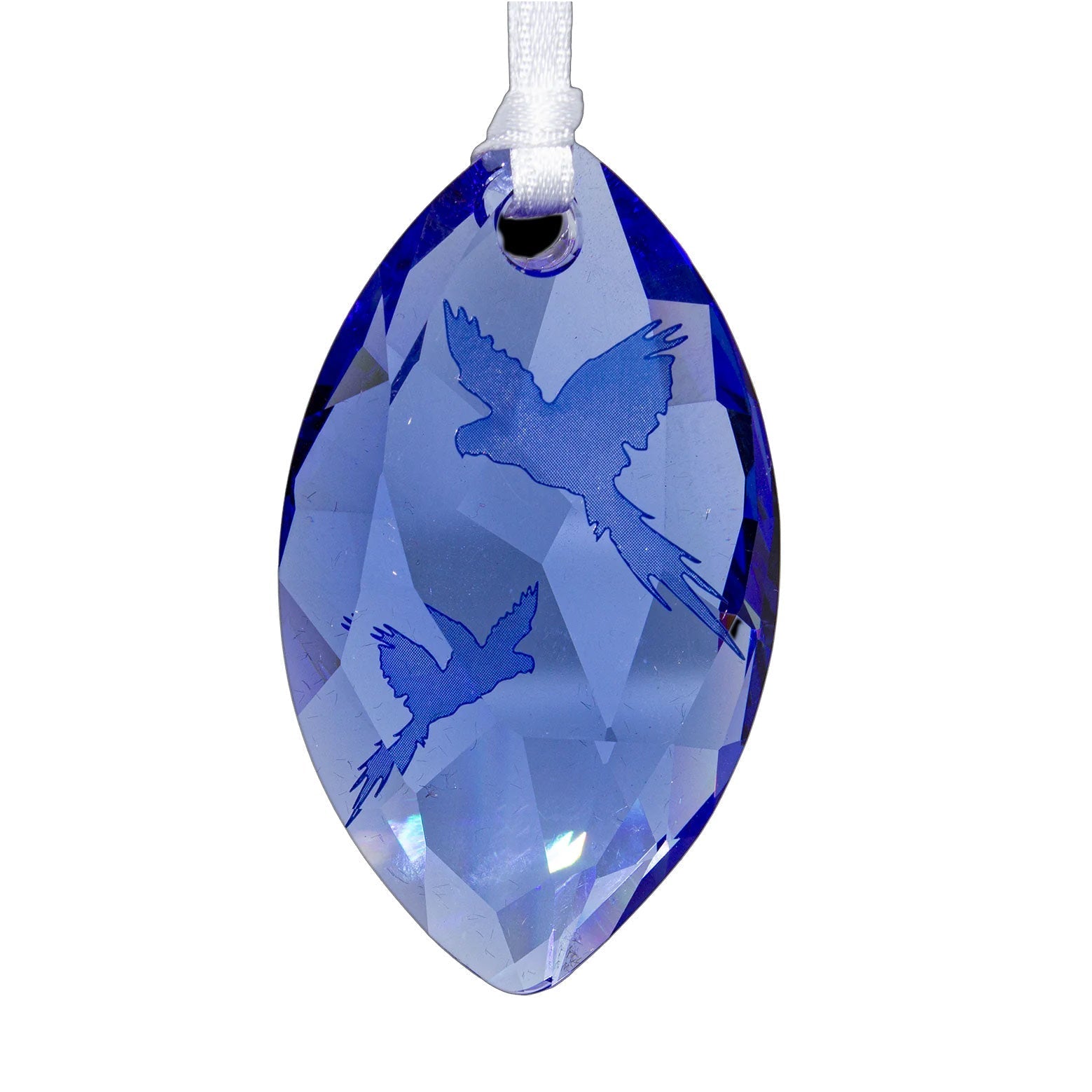 SWAROVSKI Crystal HYACINTH MACAWS ORNAMENT