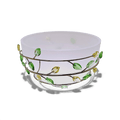 Swarovski Crystal Jonquil Leaves Bowl