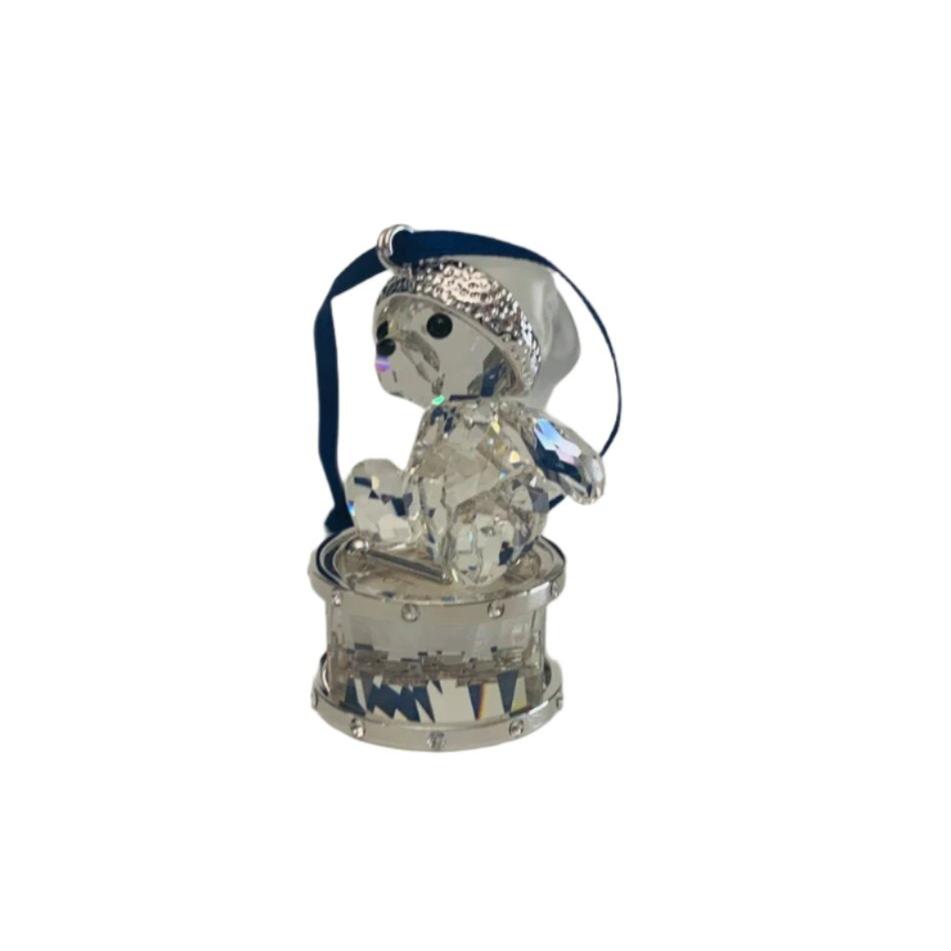 SWAROVSKI Crystal KRIS BEAR SITTING ON DRUM