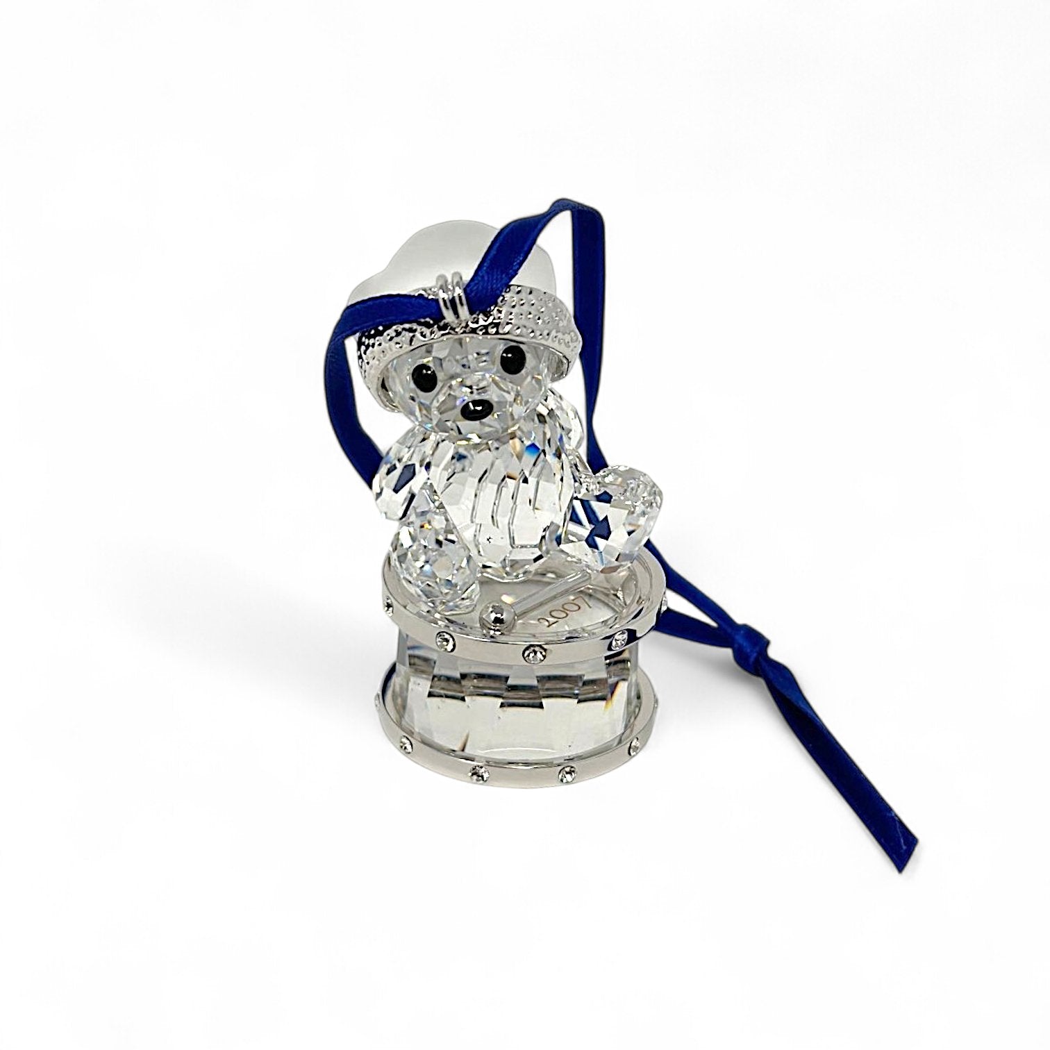 SWAROVSKI Crystal KRIS BEAR SITTING ON DRUM