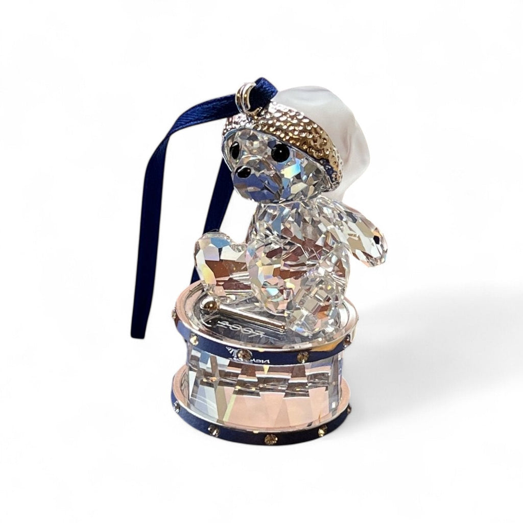 SWAROVSKI Crystal KRIS BEAR SITTING ON DRUM