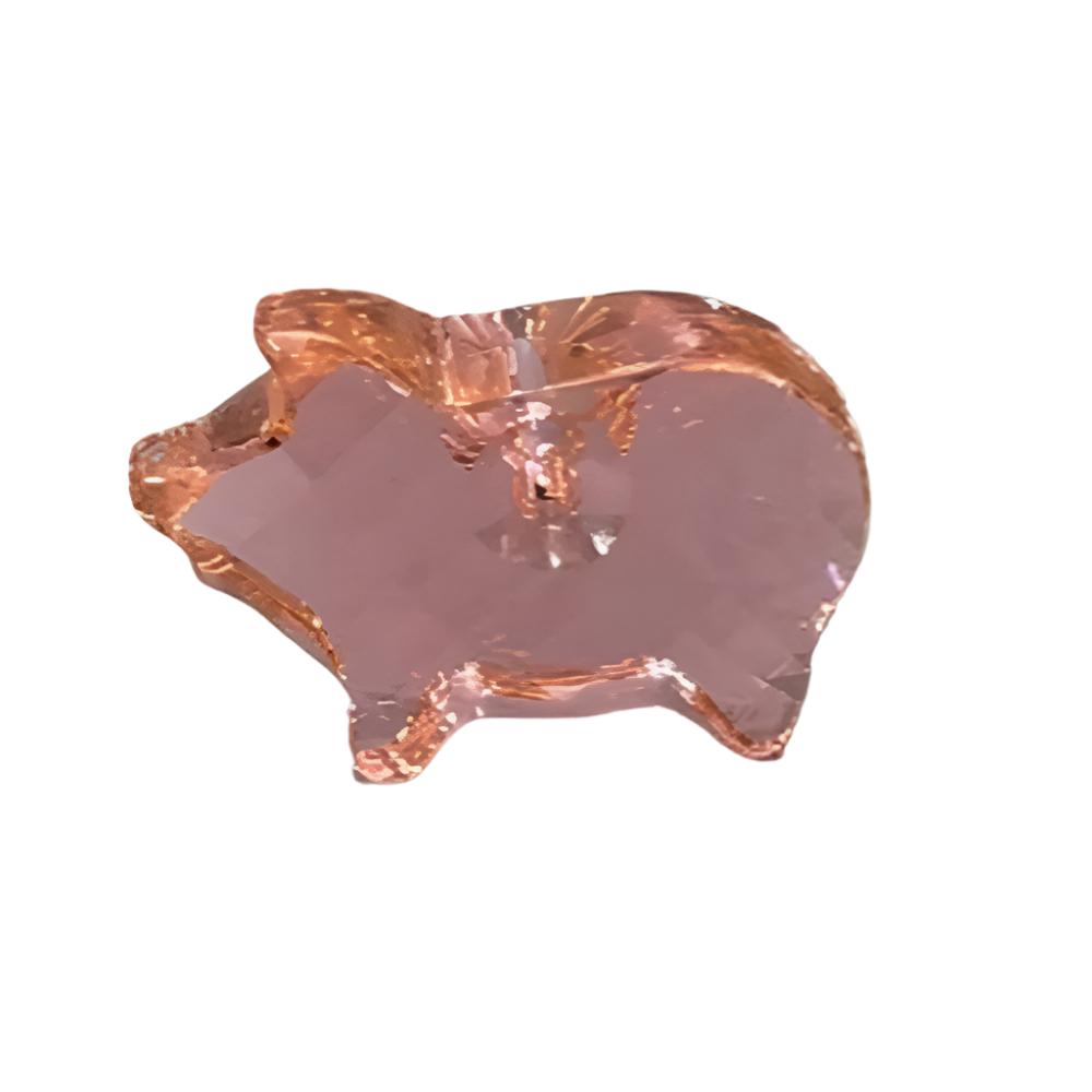 Swarovski Crystal Lucky Pig Ornament