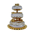 SWAROVSKI CRYSTAL MEMORIES WEDDING CAKE GOLD