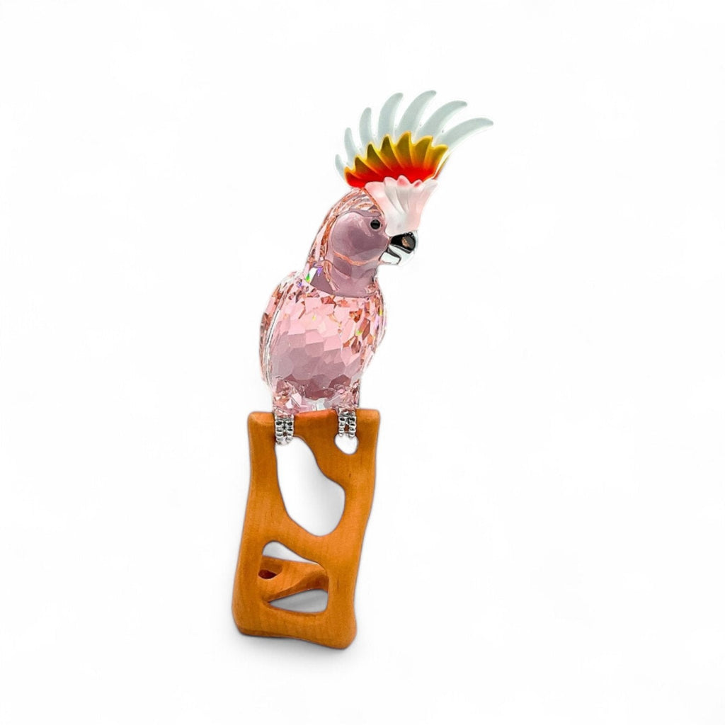 SWAROVSKI CRYSTAL PARADISE BIRDS - COCKATOO RED