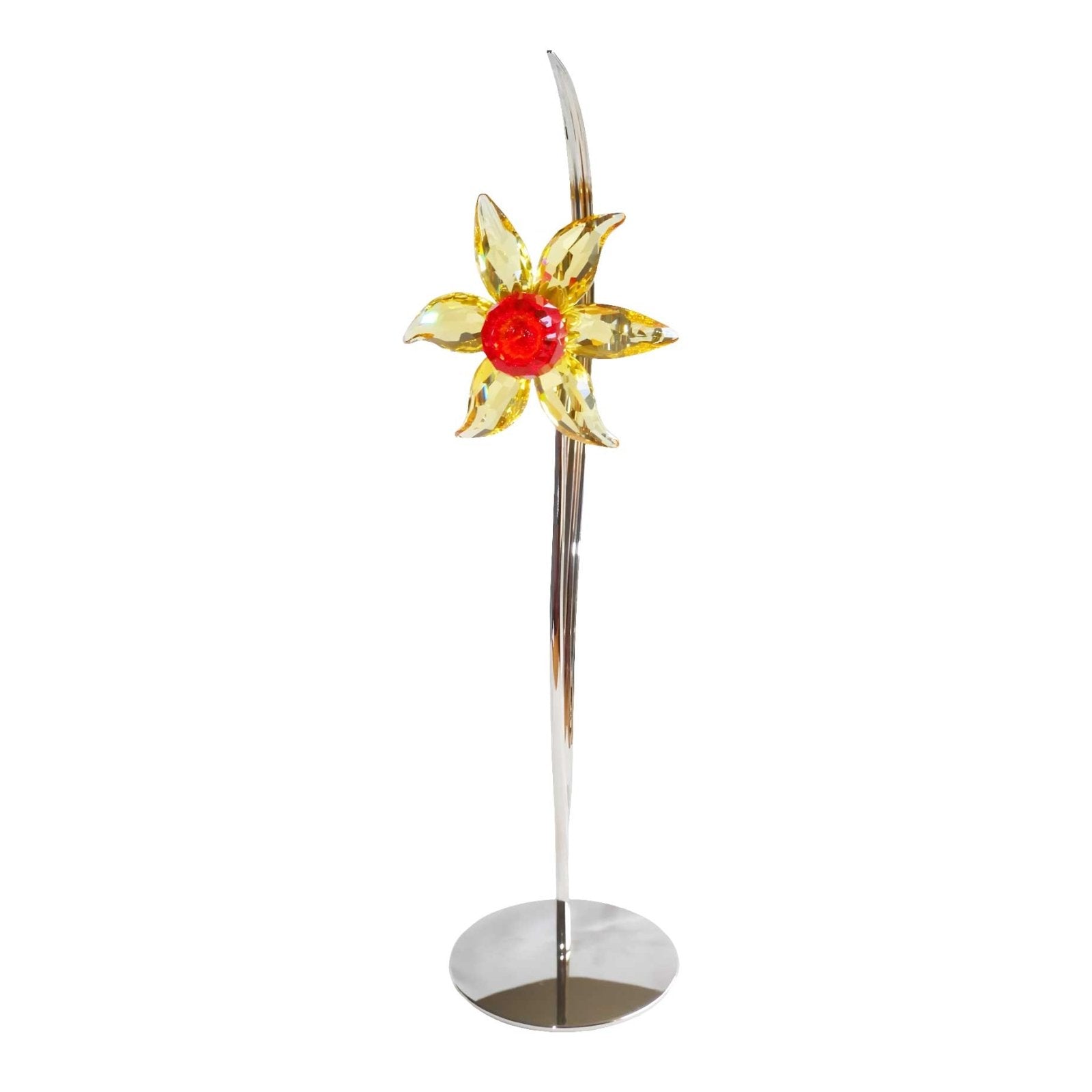 SWAROVSKI CRYSTAL PARADISE FLOWERS DACALI Light Topaz