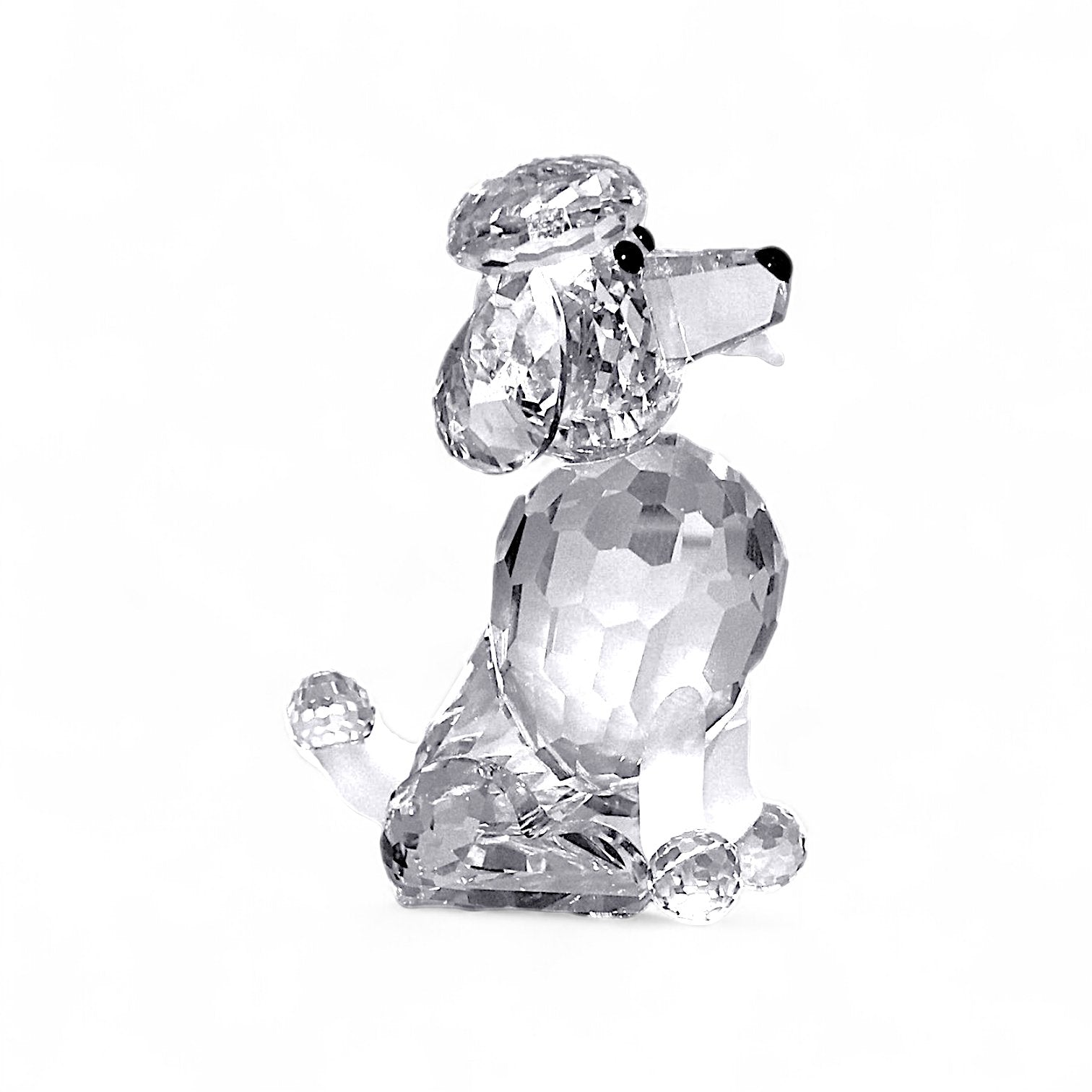 SWAROVSKI Crystal POODLE SITTING