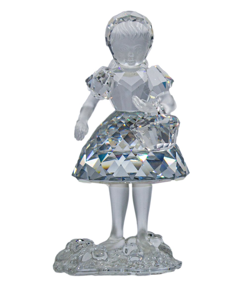 SWAROVSKI Crystal RED RIDING HOOD with basket