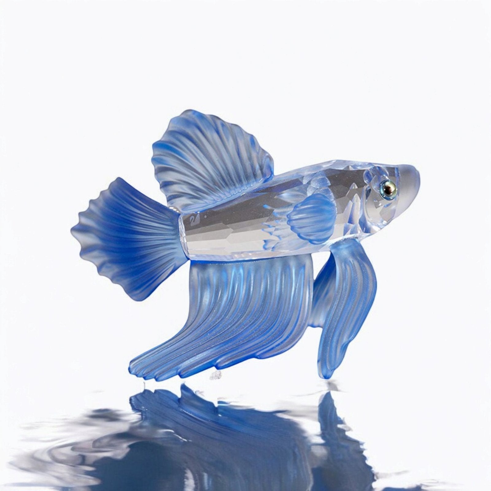 SWAROVSKI Crystal SIAMESE FIGHTING FISH BLUE