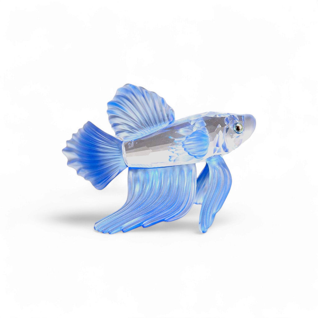 SWAROVSKI Crystal SIAMESE FIGHTING FISH BLUE