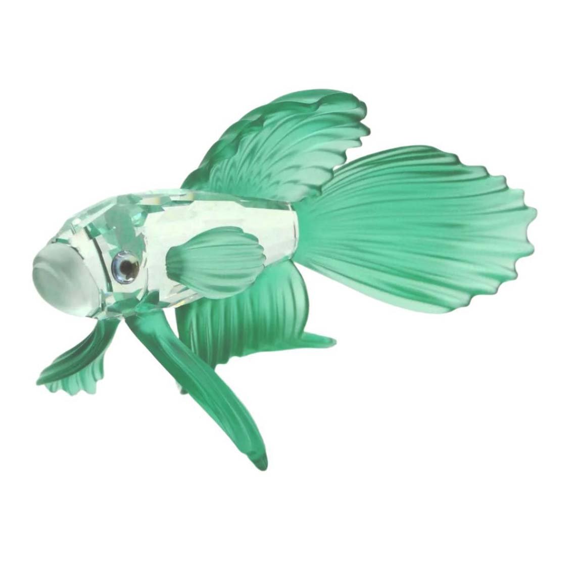 SWAROVSKI Crystal SIAMESE FIGHTING FISH - GREEN