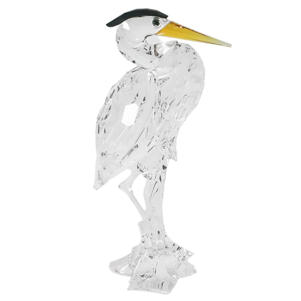 Swarovski Crystal Silver Heron