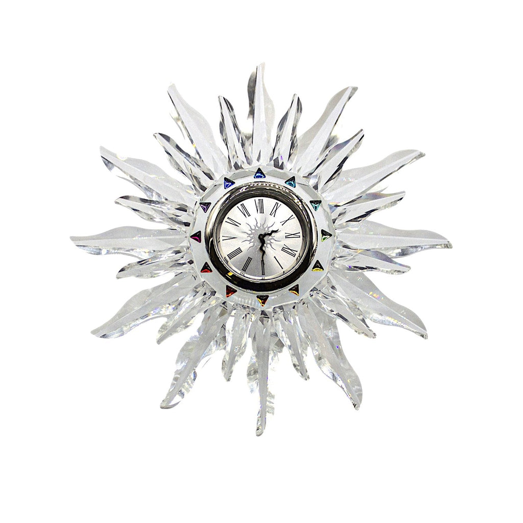 SWAROVSKI Crystal Solaris Table Clock