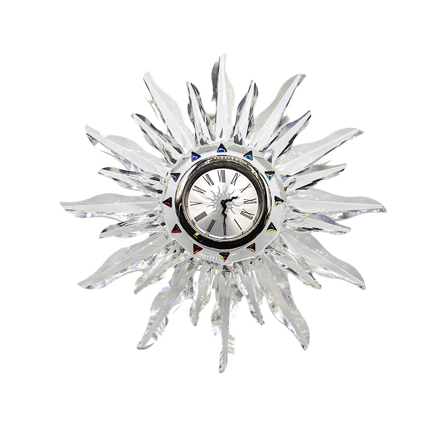 SWAROVSKI Crystal Solaris Table Clock