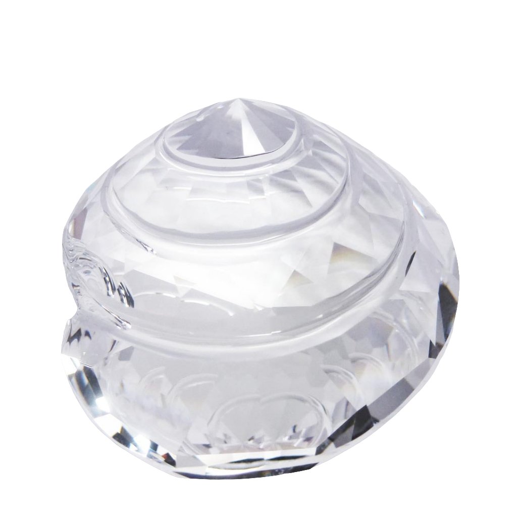 Swarovski Crystal Spiral Top Shell Seashell