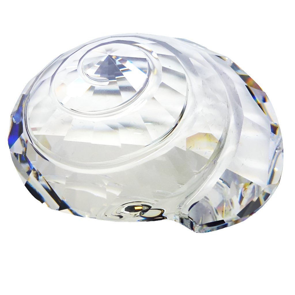 Swarovski Crystal Spiral Top Shell Seashell