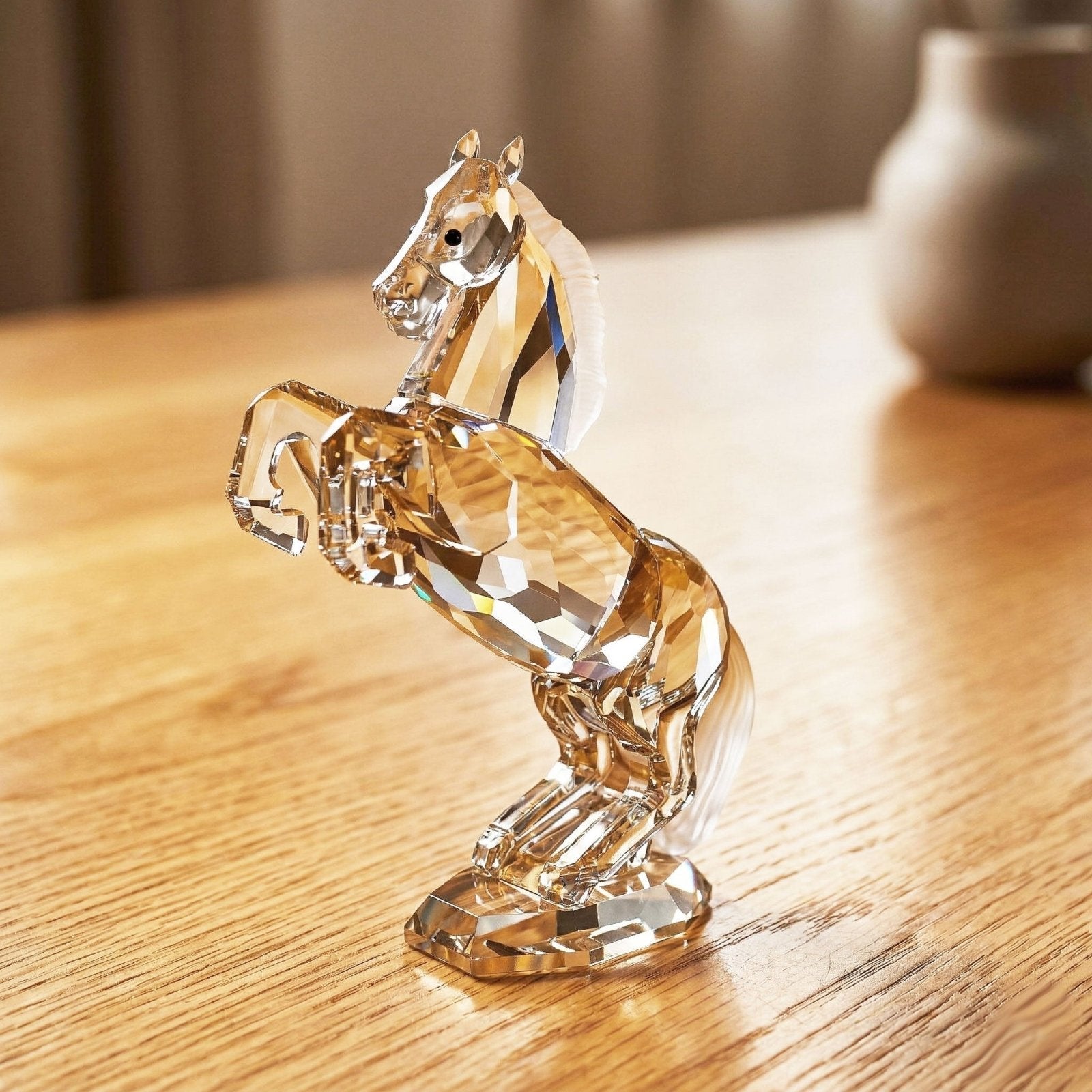 Swarovski Crystal White Stallion