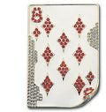 Swarovski Diamond Card Brooch
