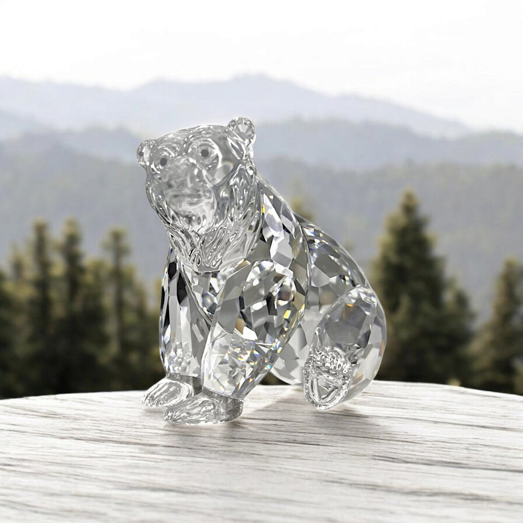 Swarovski Crystal Grizzly Bear
