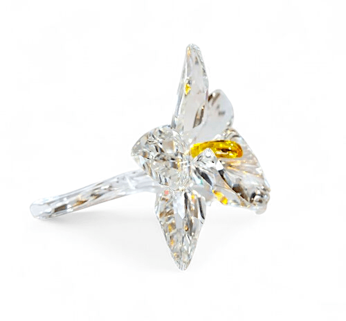 SWAROVSKI ORCHID – YELLOW LIGHT CENTRE