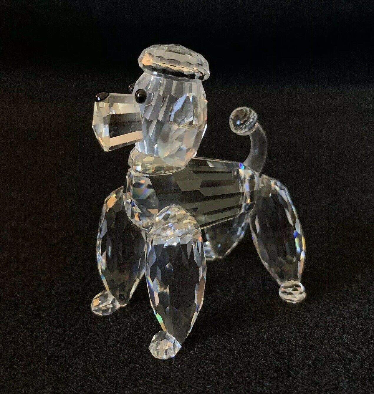 SWAROVSKI Crystal POODLE STANDING