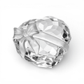 Swarovski Solid Crystal Sweet Heart Frosted Bow