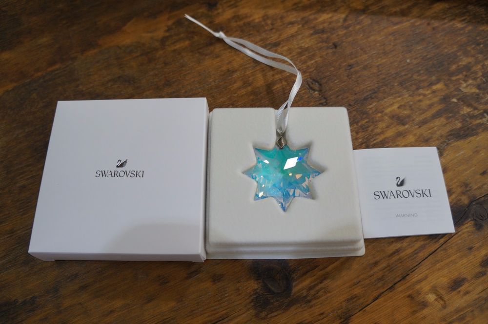 Swarovski Crystal Small Star Christmas Ornament