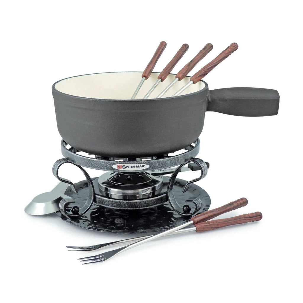 Swissmar Lugano Cast Iron Fondue Set