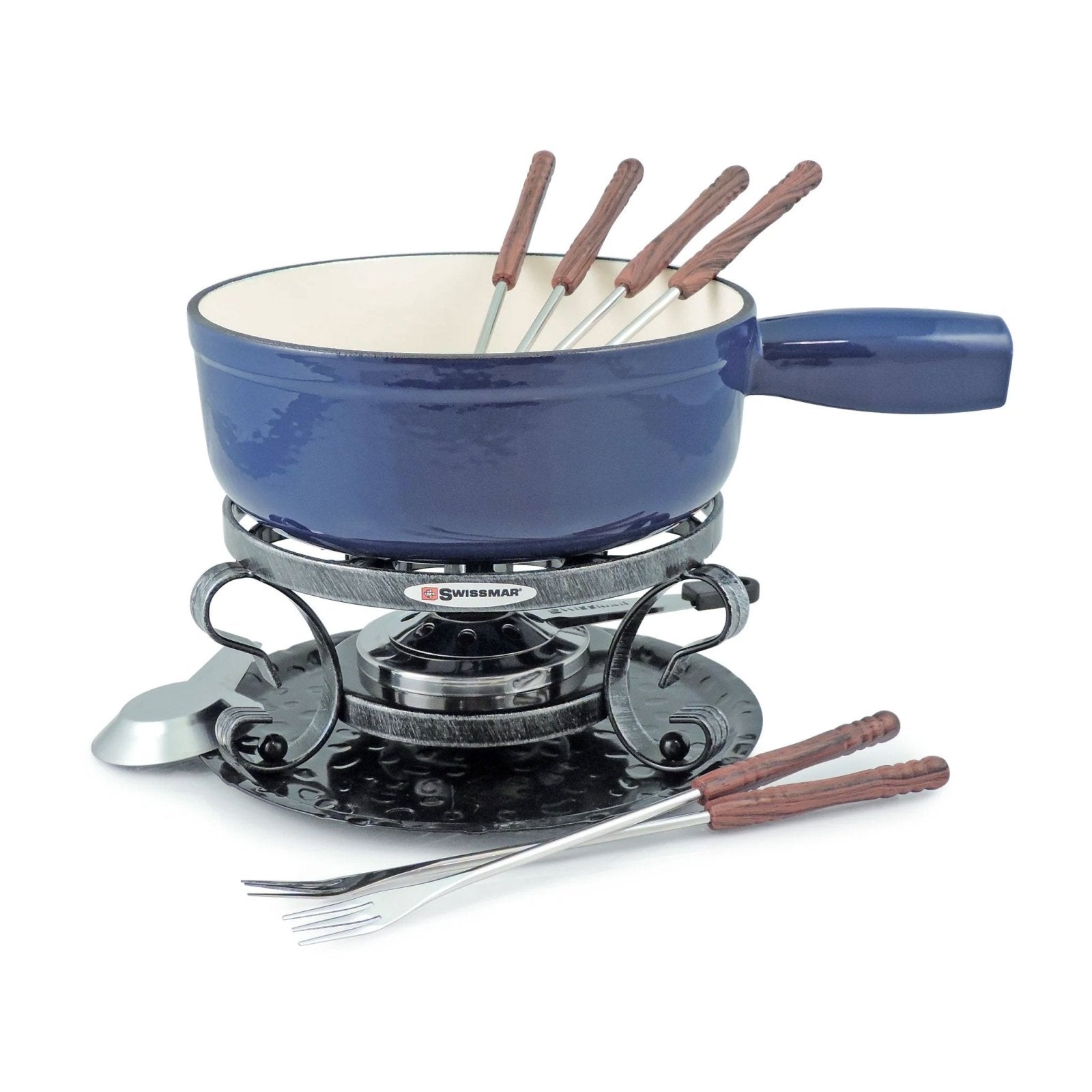 Swissmar Lugano Cast Iron Fondue Set