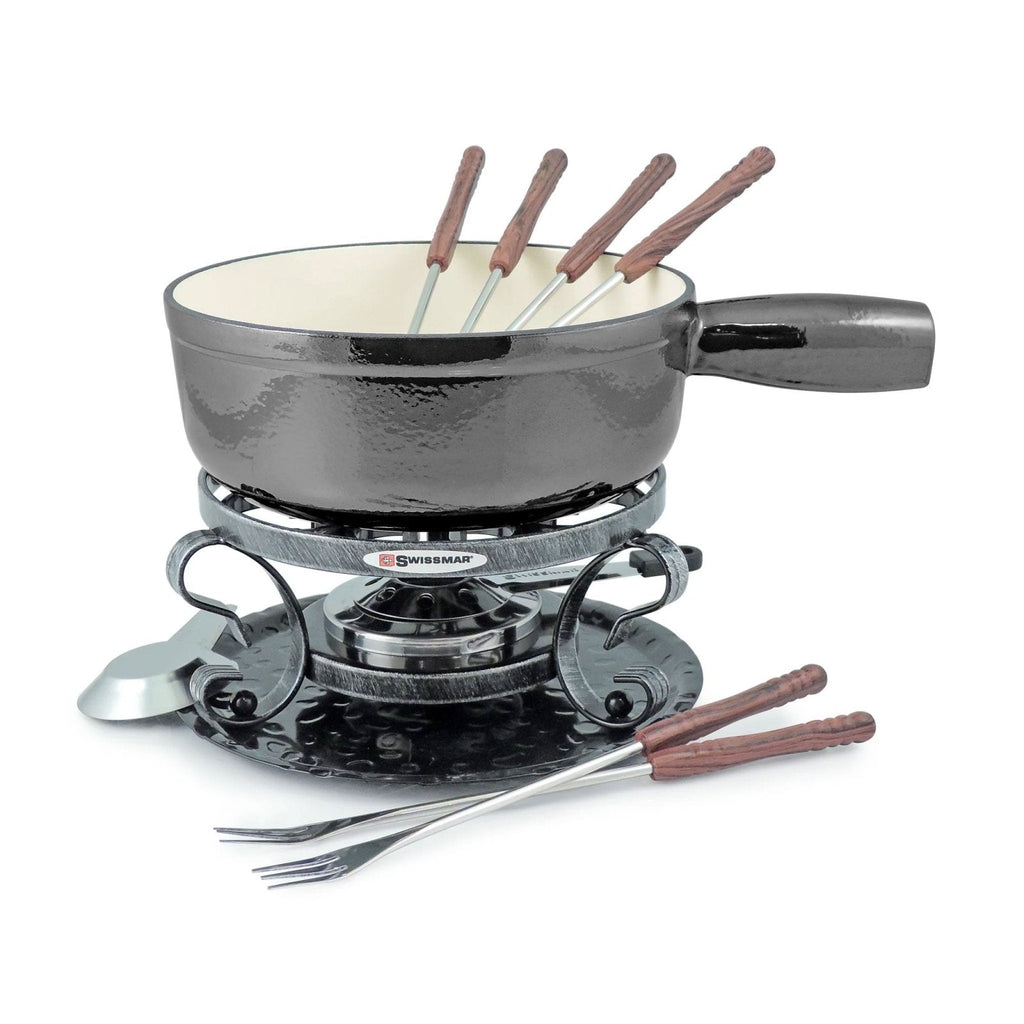 Swissmar Lugano Cast Iron Fondue Set