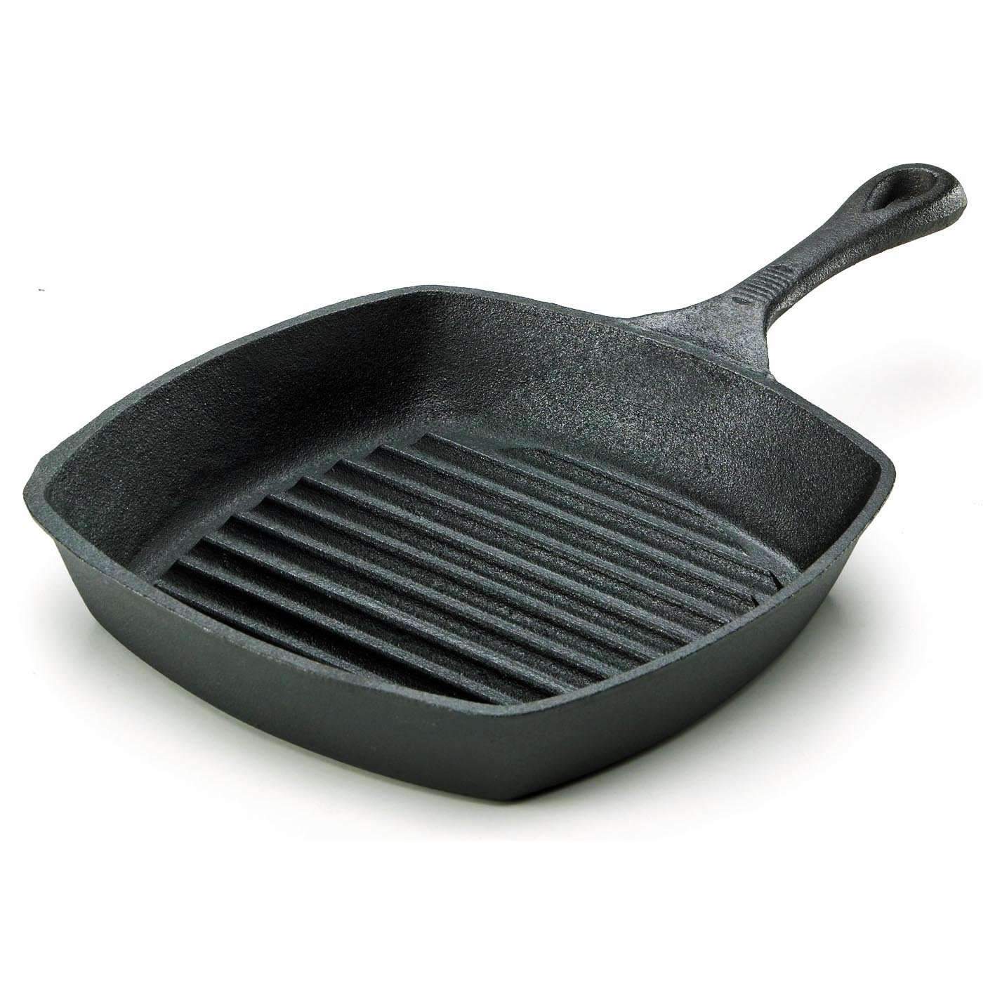 TFAL Cast Iron 10" (26cm) Square Grill Pan