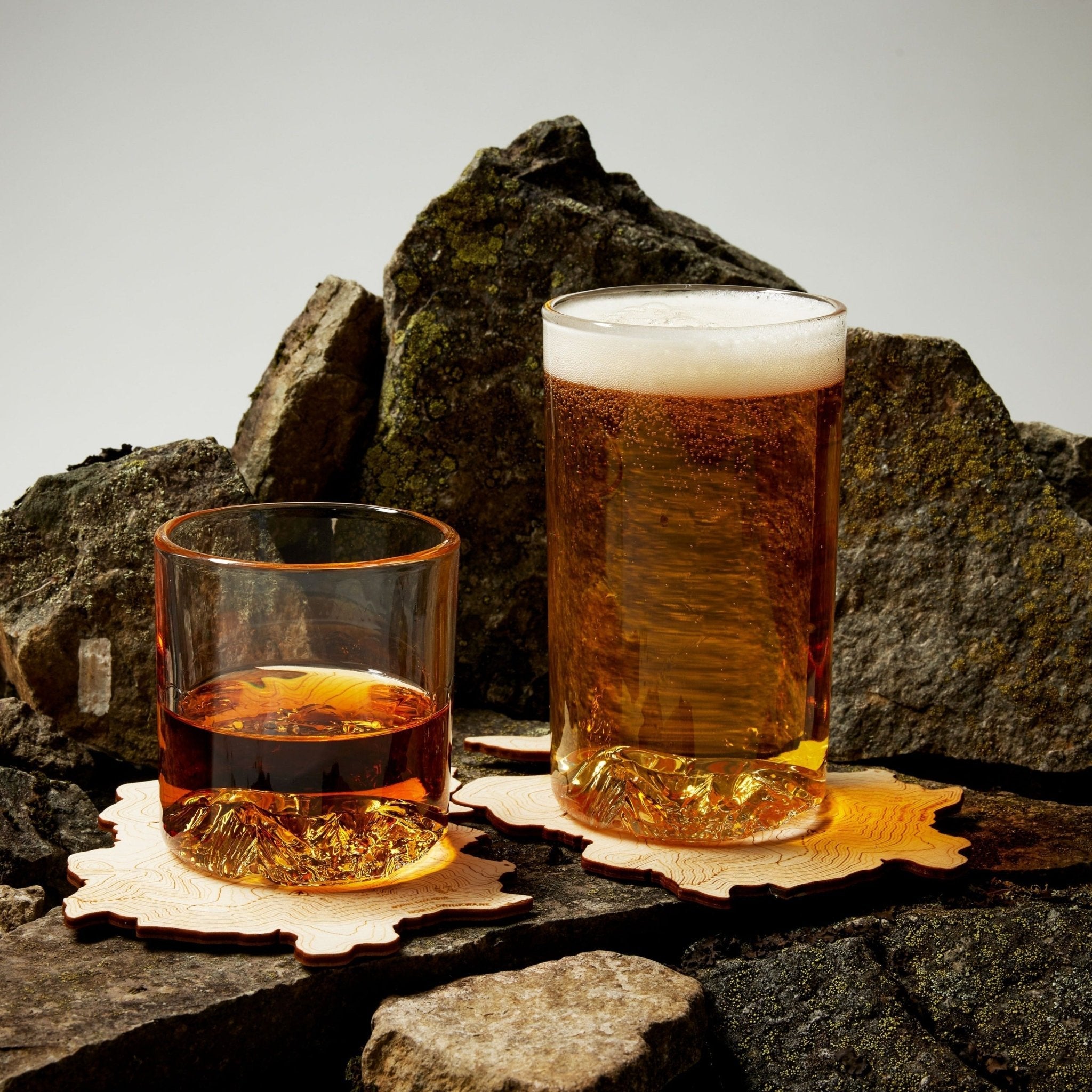 The Mt. Katahdin Coaster Set