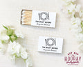The Night Before Wedding Rehearsal Matchboxes