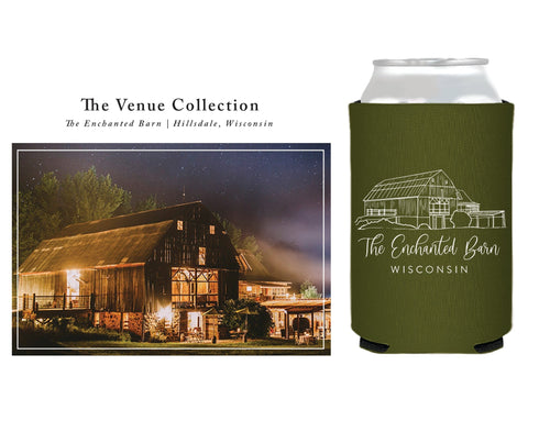 "The Venue Collection" | The Enchanted Barn Can Coolers