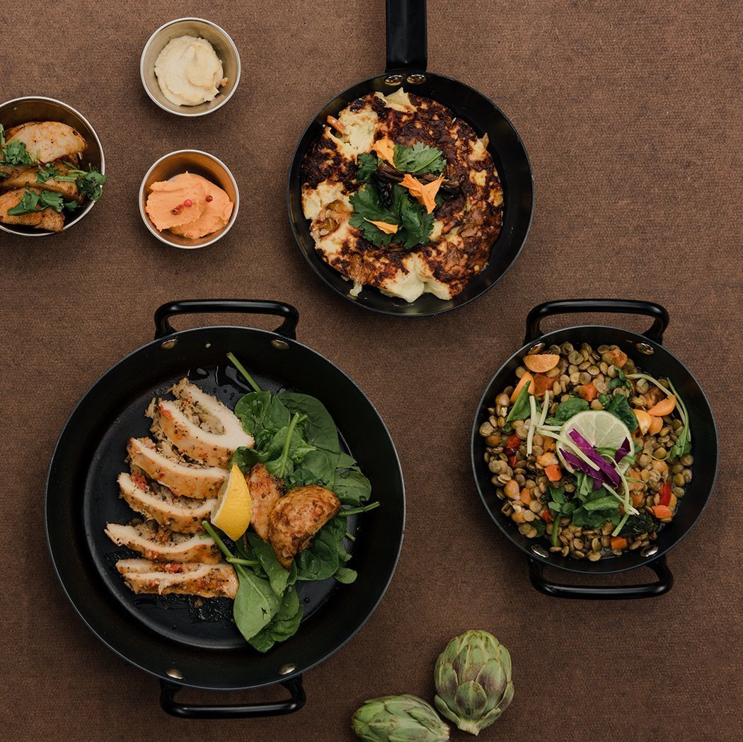 Thermalloy Non-Stick Carbon Steel Fry Pan
